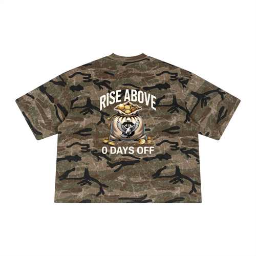 0 Days Off Camo Tee