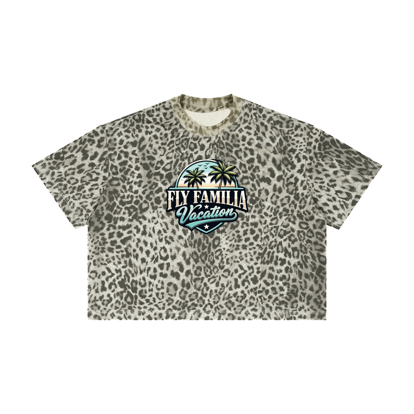 Vacation Leopard Tee