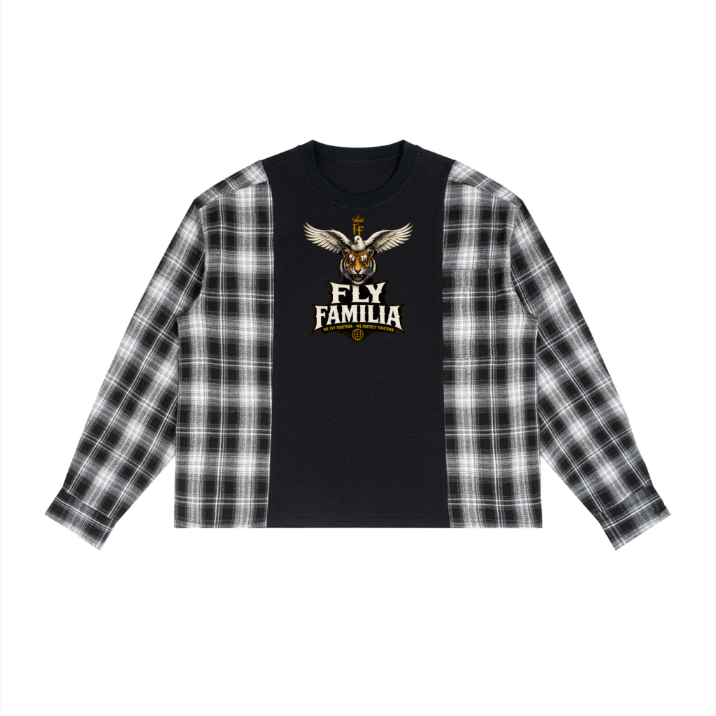 Fly Together Plaid Longsleeve
