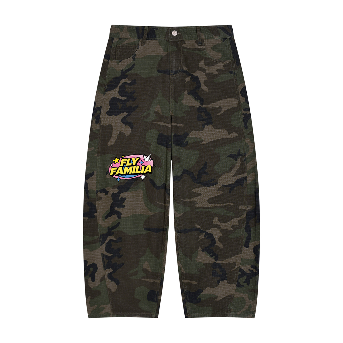 Fly Camo Cargo Pants